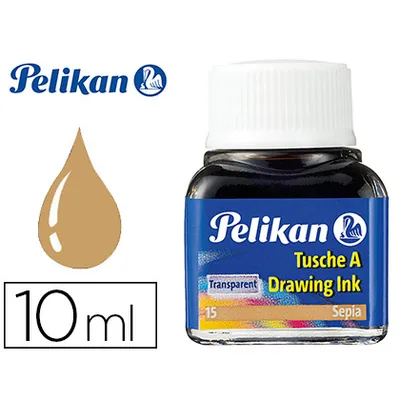 PELIKAN Tinta China Pelikan Sepia Bote de 10 ML