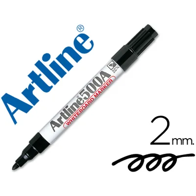 ARTLINE Rotulador Artline Pizarra EK-500 Negro Punta Redonda 2 MM Recargable