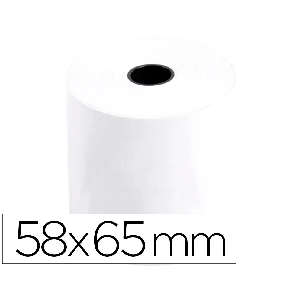 Rollo Sumadora Q-Connect Electra 58 MM Ancho X 65 MM Diametro Sin Bisfenol a