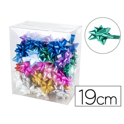 FANTA Lazo Fantasia Liderpapel 19 MM Caja de 50 Unidades Colores Surtidos