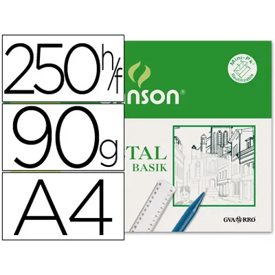 GUARRO Papel Vegetal Guarro DIN A4 90-95 GR Hoja