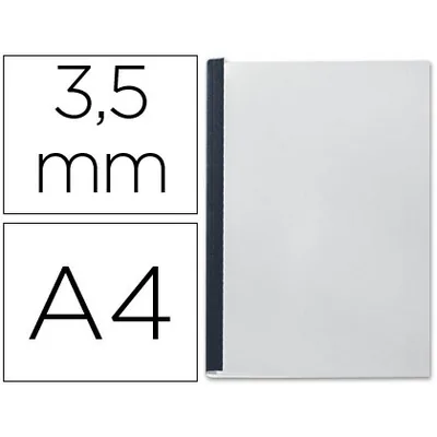 LEITZ Tapa de Encuadernacion Impress Bind Flexible 35541 Negra Lomo Aa Capacidad 10/35 Hojas