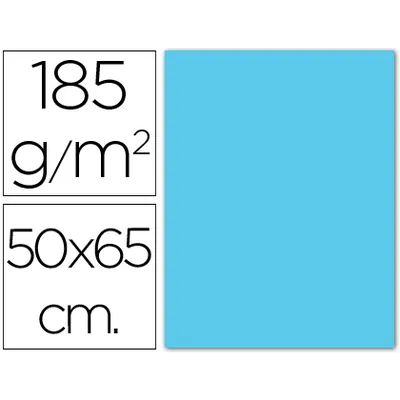 GUARRO Cartulina Guarro Azul Cielo 50X65 CM 185 GR
