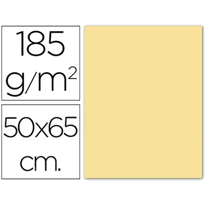 GUARRO Cartulina Guarro Crema 50X65 CM 185 GR