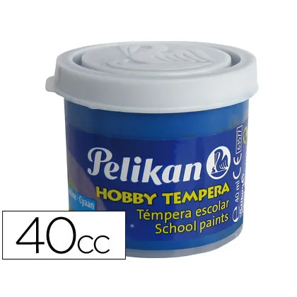 Tempera Hobby 40 Cc Cyan -n.127