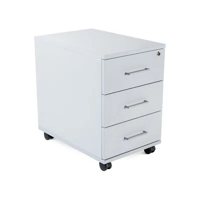 ROCADA Cajonera Rocada con 3 Cajones Serie Store 58X40X59,5 CM Acabado AB02 Gris/gris Gris/gris