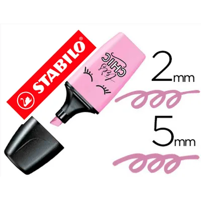 STABILO Rotulador Stabilo Boss Mini Pastel Love Brisa Violeta