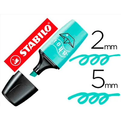 STABILO Rotulador Stabilo Boss Mini Pastel Love Toque de Turquesa
