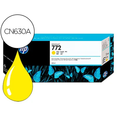 HP Ink-jet Hp n.772 Designjet Z5200 / Z5400 Amarillo 300 ML