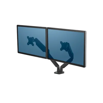FELLOWES Brazo para Monitor Plano Doble Fellowes Platinum Series Dual Arm Normativa Vesa para Pantallas Hasta 9