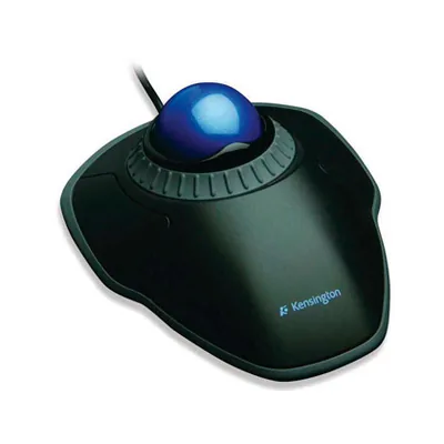 KENSINGTON Raton Trackball Kensington Optico Orbit con Rueda Desplazamiento Usb Cable 150 CM