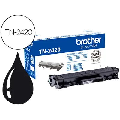 BROTHER Toner Brother TN-2420 para DCP-L2510/ 2530 / 2550 / HL-L2375 Alta Capacidad Negro 3000 Pag