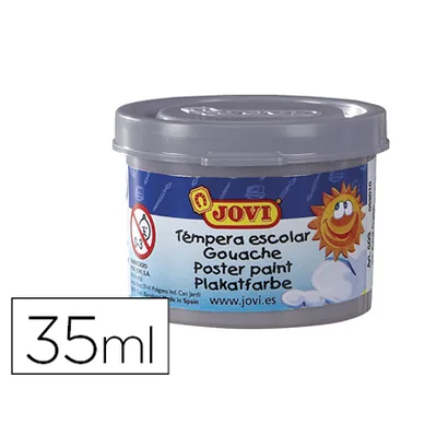 JOVI Tempera Escolar Jovi 35 ML Color Plata
