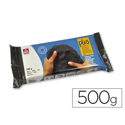 SIO-2 Arcilla SIO-2 Plus Negra Endurece al Aire Paquete de 500 G