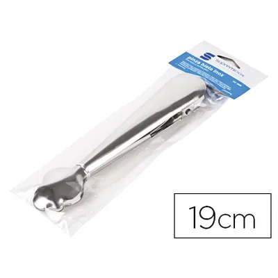 SUPREMINOX Pinza para Hielo Supreminox con Muelle Acero Inoxidable 19 CM
