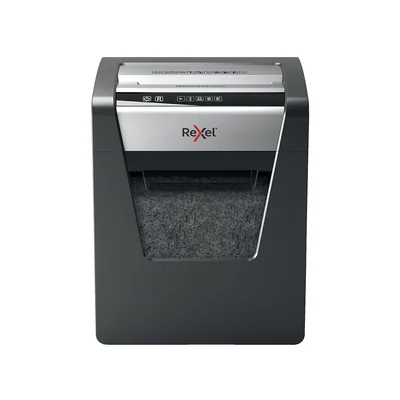 REXEL Destructora de Documentos Rexel Momentum X410 Capacidad de Corte 10 Hojas Destruye Grapas y Clips Papelera 23 L
