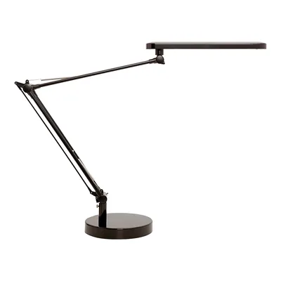 UNILUX Lampara de Escritorio Unilux Led 7W 665LM Cabezal Giro 360ºBRAZO 3 Articulaciones Negro/madera