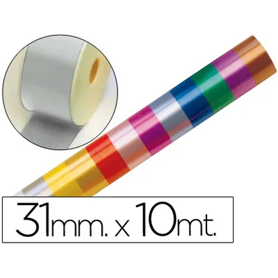 EUROCINSA Cinta Fantasia 10 M X 31 MM Plata
