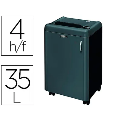 FELLOWES Destructora de Documentos Fellowes 1050HS Capacidad de Corte 4 Hojas Seguridad P7 Papelera 35 L