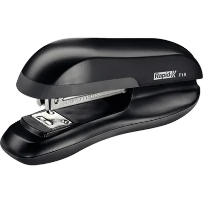 RAPID Grapadora Rapid F16 Plastico Abs Color Negro Capacidad 30 Hojas Usa Grapas 24/6 y 26/6