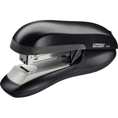 RAPID Grapadora Rapid F30 Plastico Abs Color Negro Capacidad 30 Hojas Usa Grapas 24/6 y 26/6