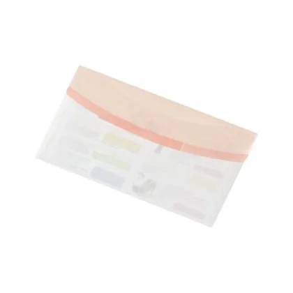 Carpeta Djois Portadocumentos Color Dream Polipropileno 250X135 MM Cierre Velcro Pack 6 Unidades
