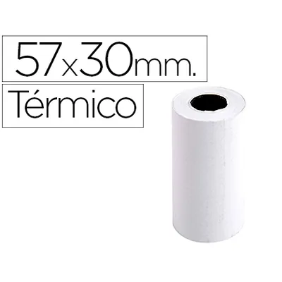 EXACOMPTA Rollo Sumadora Exacompta Termico 57 MM X 30 MM 55 G/M2 Sin Bisfenol a