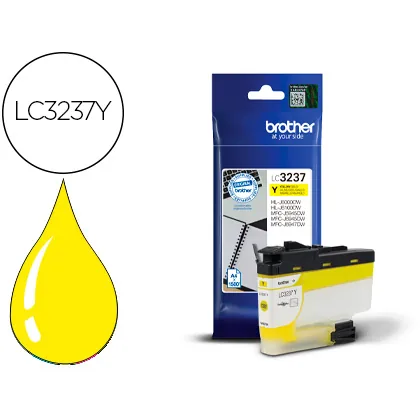 Ink-jet Brother LC3237 HL-J6000DW / HL-J6100DW / MFC-J5945DW / MFC-J6945DW / MFC-J6947DW 1500 Pag Amarillo