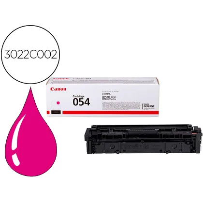Toner Canon 054 LBP622 / MF641 / I-sensys LBP621 / 623 / 641 / 643 / 645 / 622 Magenta 1200 Paginas
