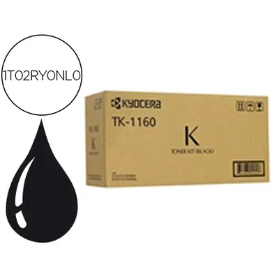 KYOCERA Toner Kyocera TK-1160 Ecosys P2040DN Negro 7200 Paginas
