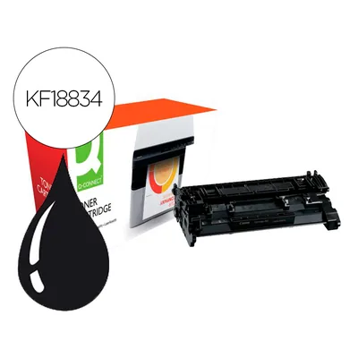 Q-CONNECT Toner Compatible Q-Connect Canon LBP214-HY I-sensys Lbp 212 / 214 / 215 Alto Rendimiento Negro 9200