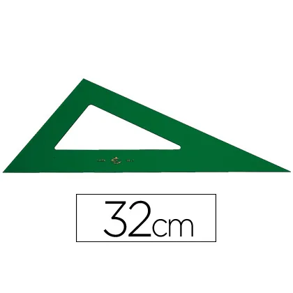 Cartabon Faber Castell 32 CM Plastico Verde