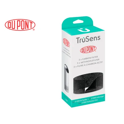 LEITZ Filtro de Carbono Leitz Dupont para Purificador de Aire Trusens Z-1000 Pack de 3 Unidades