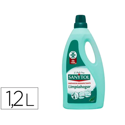 Sin marca Limpiador Desinfectante Sanytol Limpiahogar Multisuperficies Bote de 1200 ML