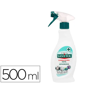 SANYTOL Quitaolor Desinfectante Sanytol para Textil con Pulverizador Bote de 500 ML