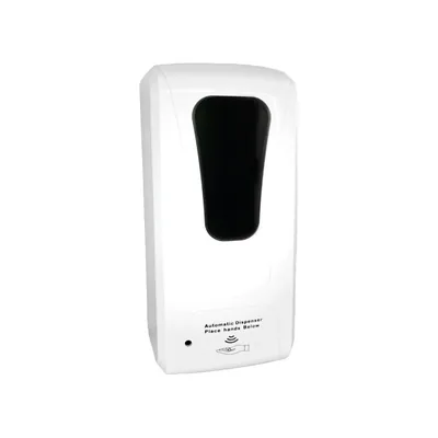 Q-CONNECT Dispensador para Gel y Jabon Q-Connect Automatico con Sensor 1000 ML 13X11,5X27 CM Color Blanco