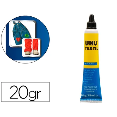 UHU Pegamento Uhu Especial Textil Tubo 20 G en Blister