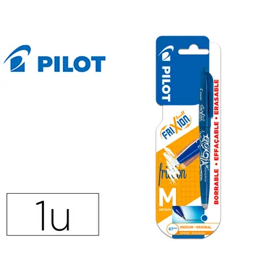 PILOT Boligrafo Pilot Frixion Ball Borrable 0,7 MM Punta Media Azul en Blister