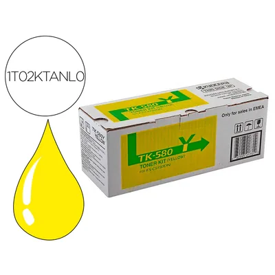 KYOCERA Toner Kyocera -mita FS-C5150DN P6021CDN Amarillo TK-580Y