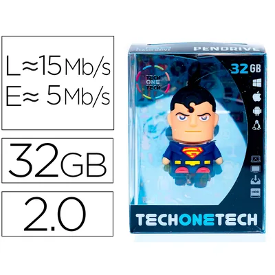 TECH ON TECH Memoria Usb Tech On Tech Super S 32 Gb