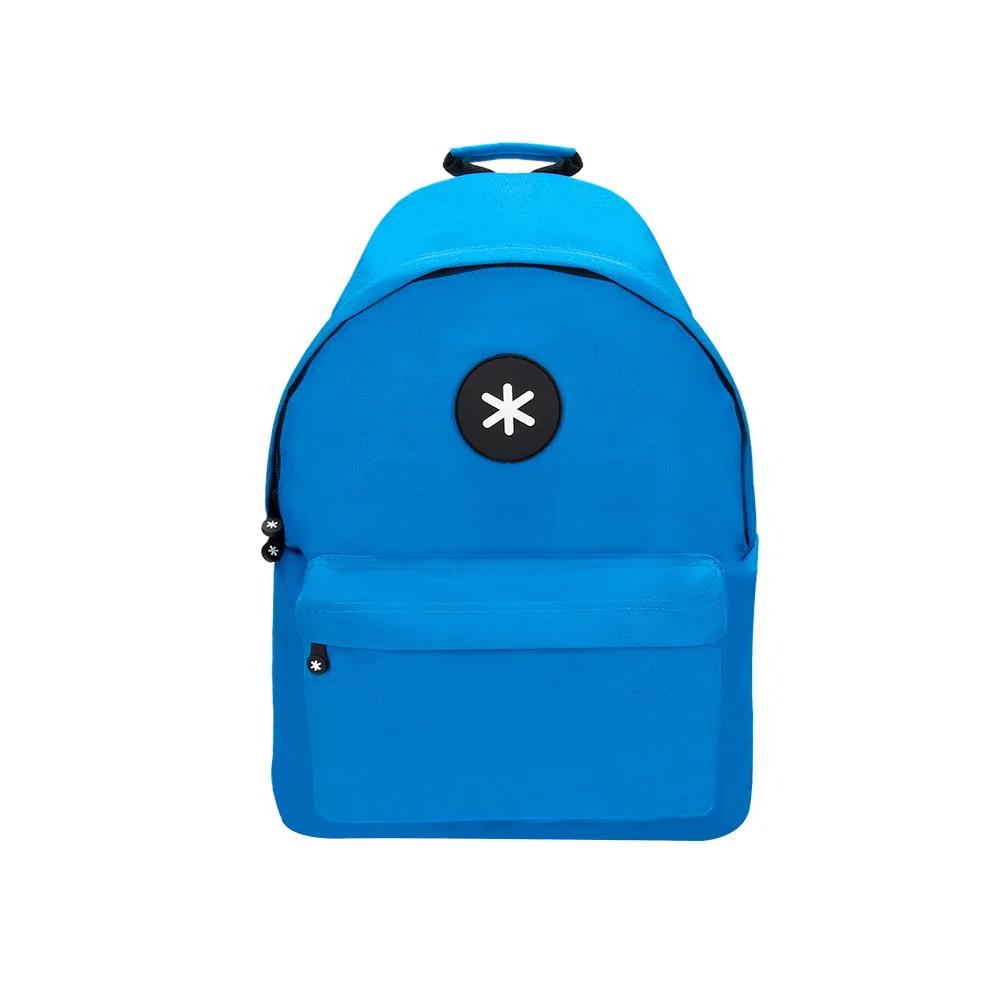 Mochila Antartik con Asa y Bolsillos con Cremallera Color Azul 310X160X410 MM