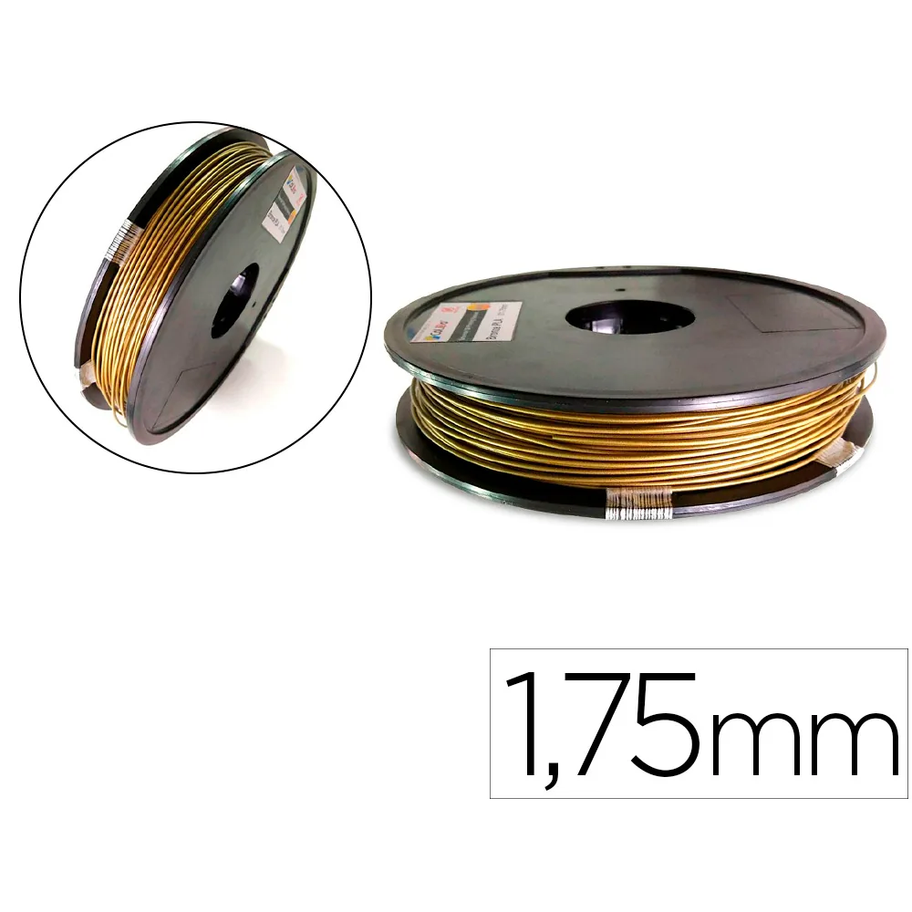 Filamento 3D Colido Pla 1,75 MM 0,5 KG Bronce