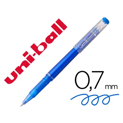 UNIBALL Rotulador Uni-ball Roller UF-222 Tinta Gel Borrable 0,7 MM Azul