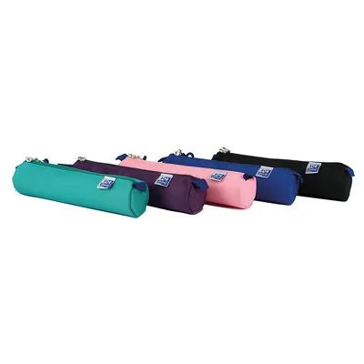 OXFORD Bolso Escolar Oxford Portatodo Kangoo Teens Redondo Pequeño Colores Surtidos 220X45X45 MM