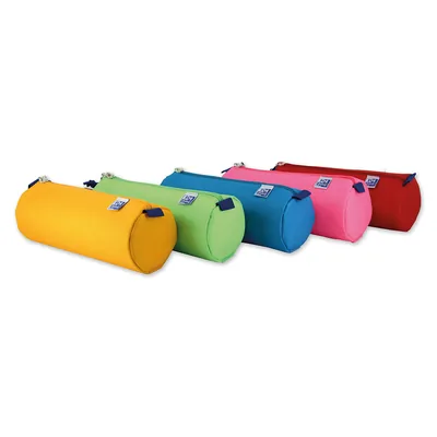 OXFORD Bolso Escolar Portatodo Oxford Modelo Kangoo Kids Redondo Grande Colores Surtidos 220X70X90 MM