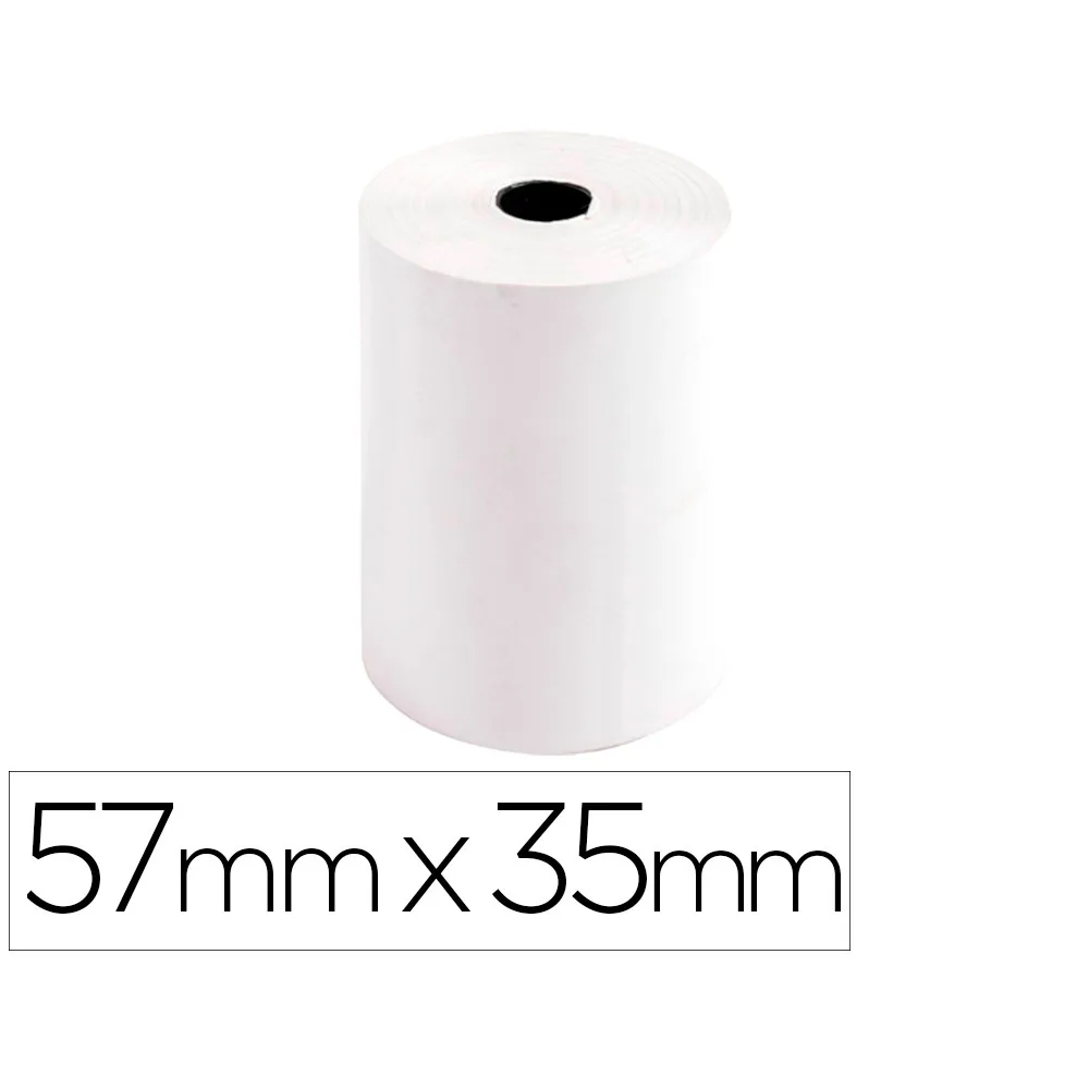 Rollo Sumadora Exacompta Safe Contact Termico 57 MM X 35 MM 44 G/M2