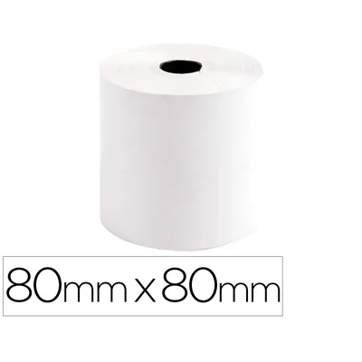 EXACOMPTA Rollo Sumadora Exacompta Termico 80 MM X 80 MM 44 G/M2