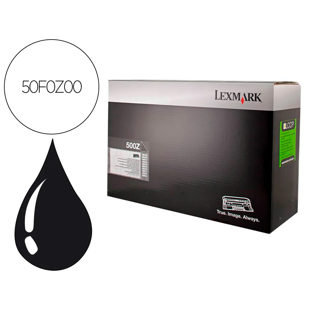 Tambor Lexmark 50F0Z00 Negro 60000 Paginas