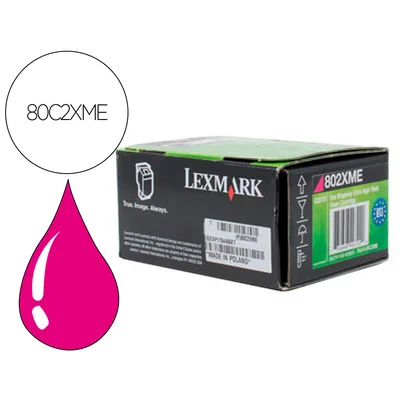 LEXMARK Toner Laser Lexmark 80C2XME Magenta 4000 Paginas