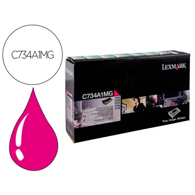 LEXMARK Toner Laser Lexmark C734 Magenta 6000 Paginas